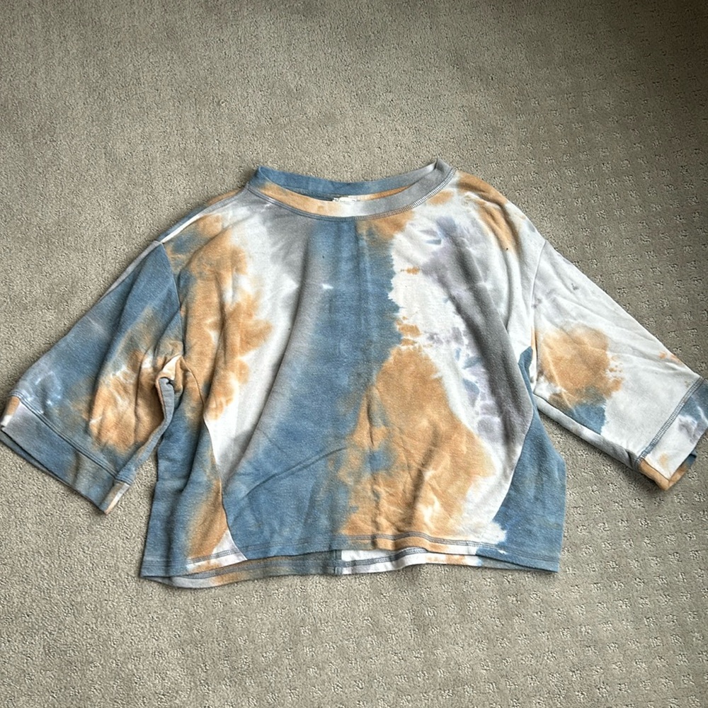 Tie dye sweatshirt top women’s